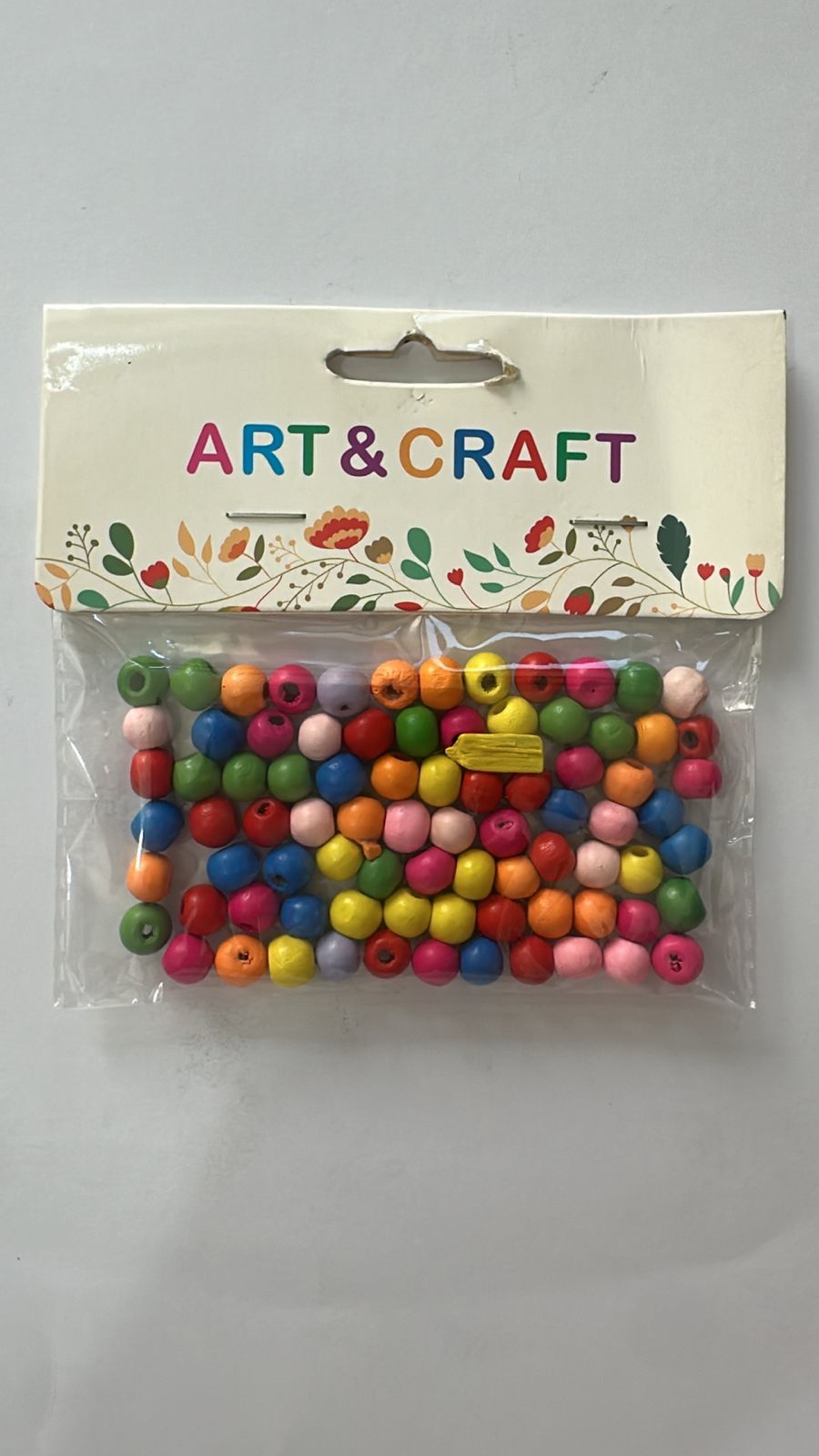 Craft Item - Wooden Round Beads