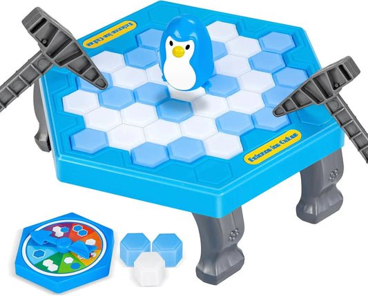 Kids Table Ice Rescue Penguin Ice Breaking Board Game Animal Toy