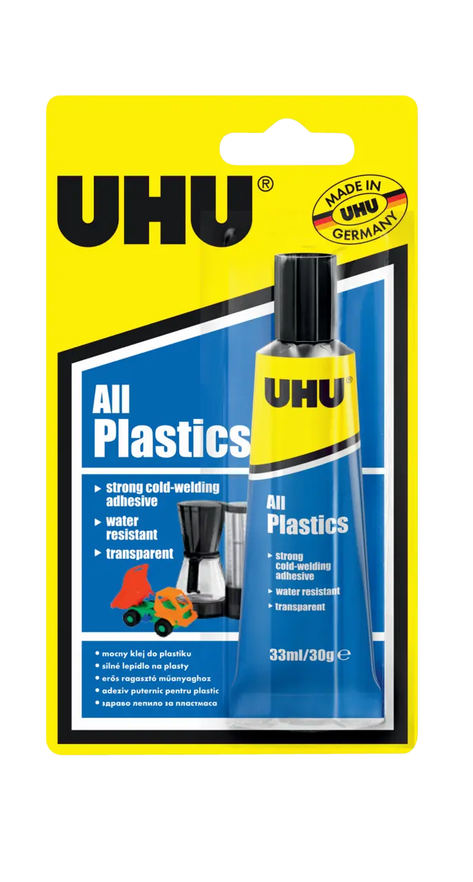 UHU Super Glue All Plastics - 33 ml