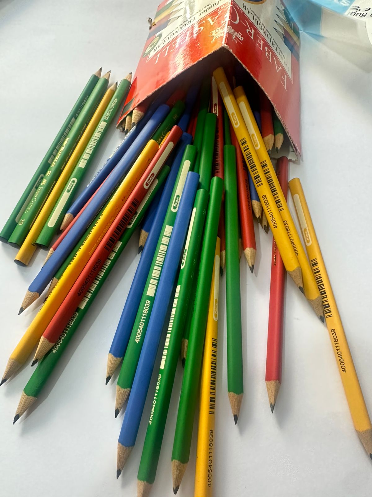 Faber Castell Junior JUMBO Triangular HB Pencils