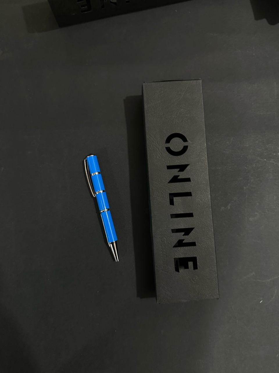 Online Engraved Happy Pocket Sized Pen