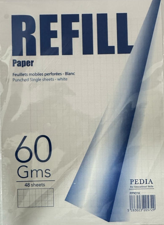 Pedia 47 Refill Sheets