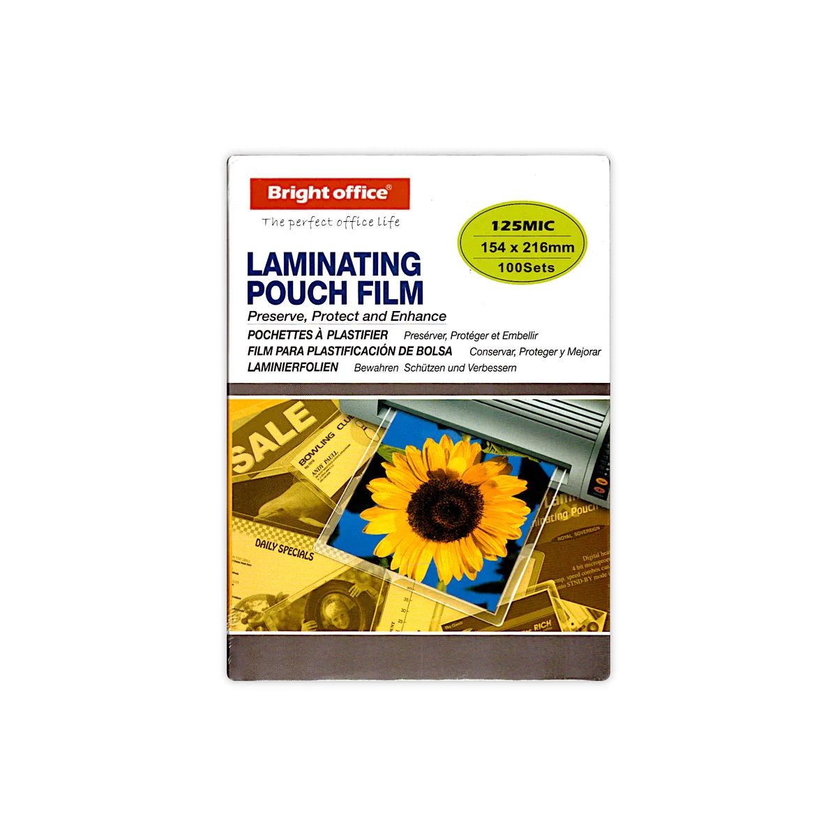 Master A3 Laminating Pouches - 100 Sheets