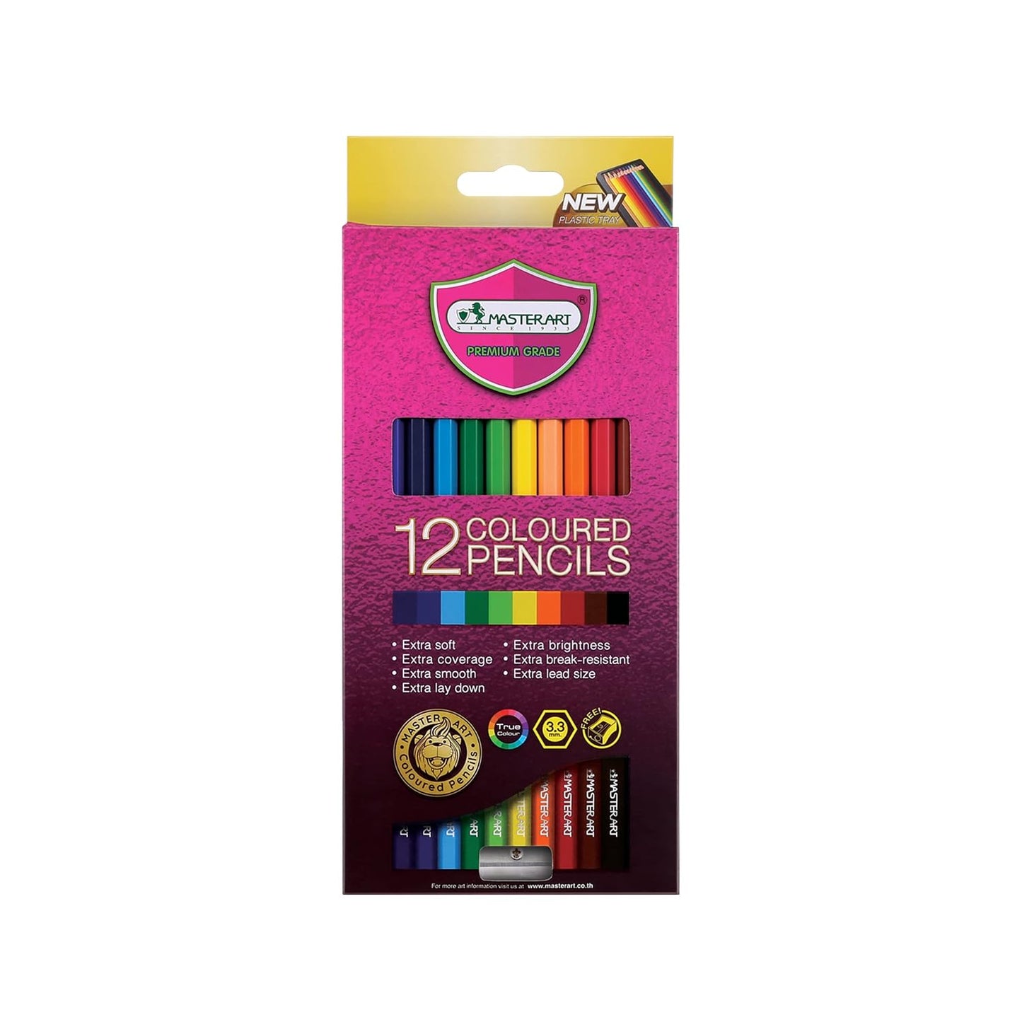 Master Coloring Pencils - 12 Colors