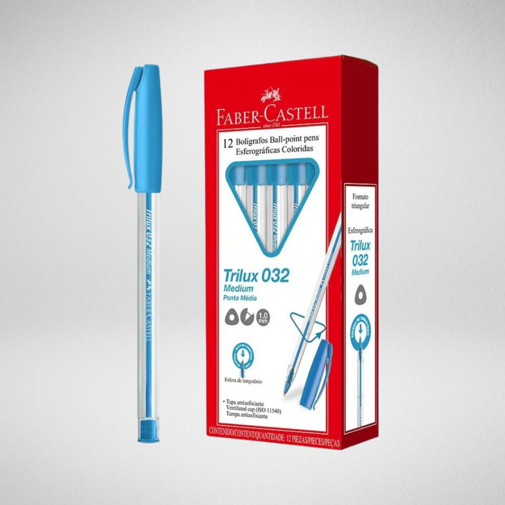 Faber-Castell Ball Pen Light Blue