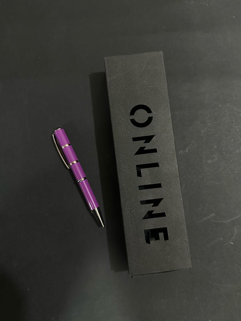 Online Engraved Happy Pocket Sized Pen
