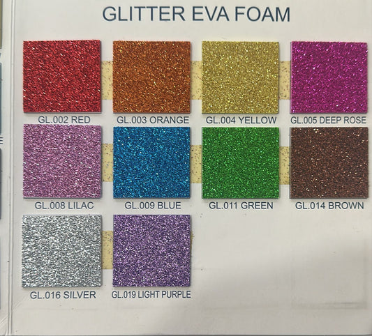 Foam With Glitter - 50x70