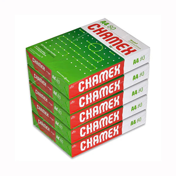 Chamex Photocopy A4 paper Box - 5 Packs