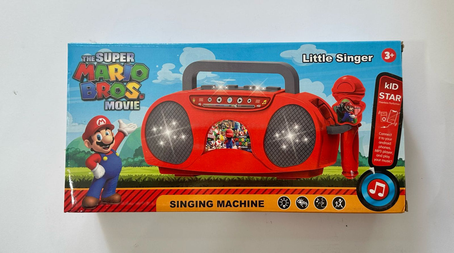 Super Mario Little Singer