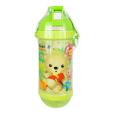 Kids Water Bottle 650ml with straw