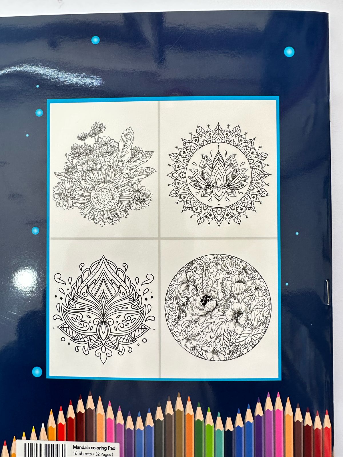 Coloring Book Mandala - Floral