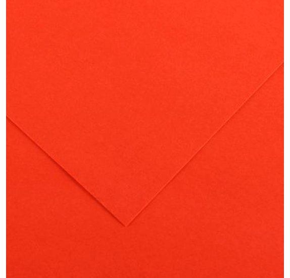 Canson Cardboard - 50x70, Red, 700