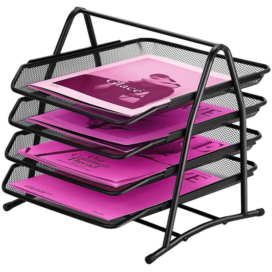 Desk Tray 4 Drawers Metal