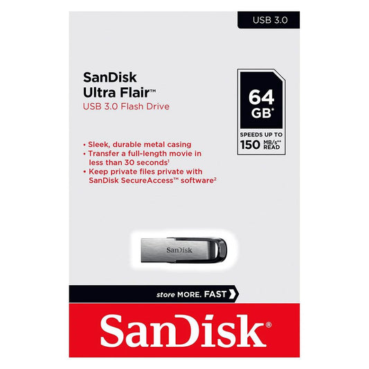 SanDisk USB Flash Disk Ultra Fair - 64gb