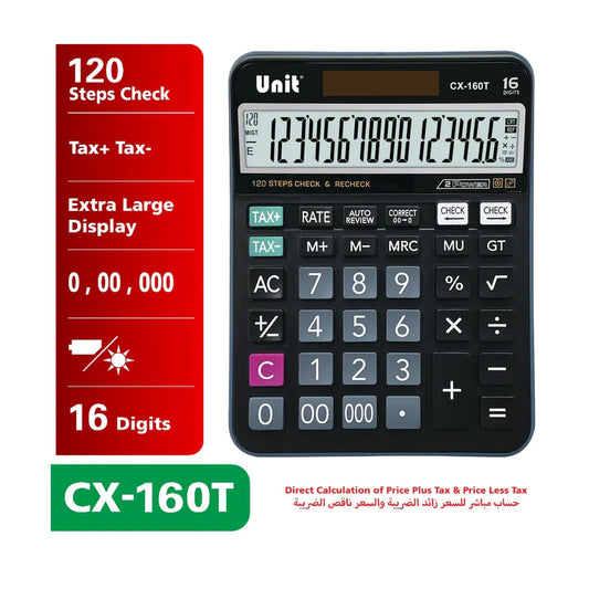 CX-160T DESK CALCULATOR