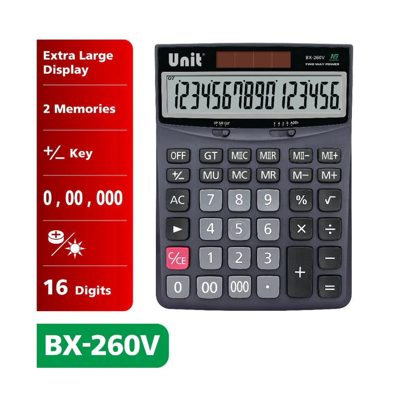 BX-260V DESK CALCULATOR