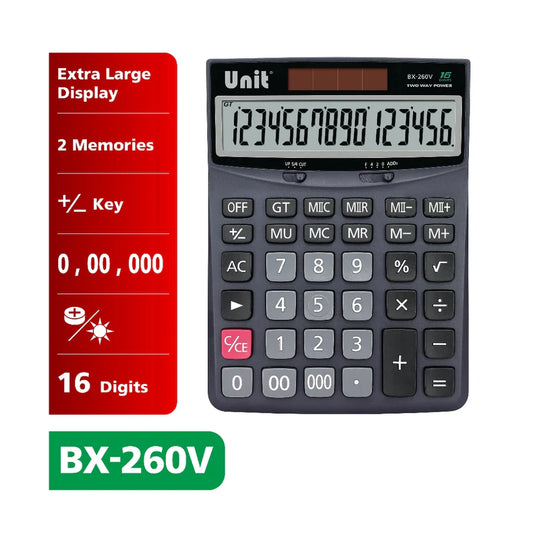 BX-260V DESK CALCULATOR