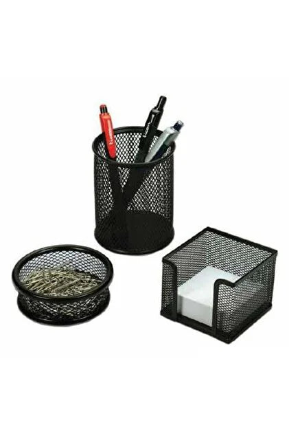 Metal Mesh Office Set of 3 Pieces