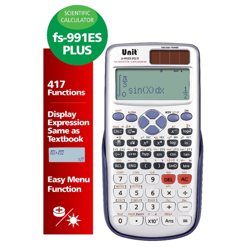 fs-991ES PLUS SCIENTIFIC CALCULATOR