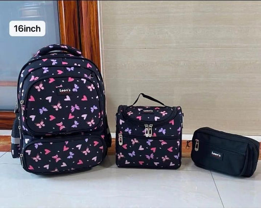 School Bag Lunch Bag Pencil Case