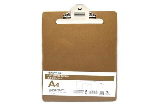 Wooden A4 Clip Board