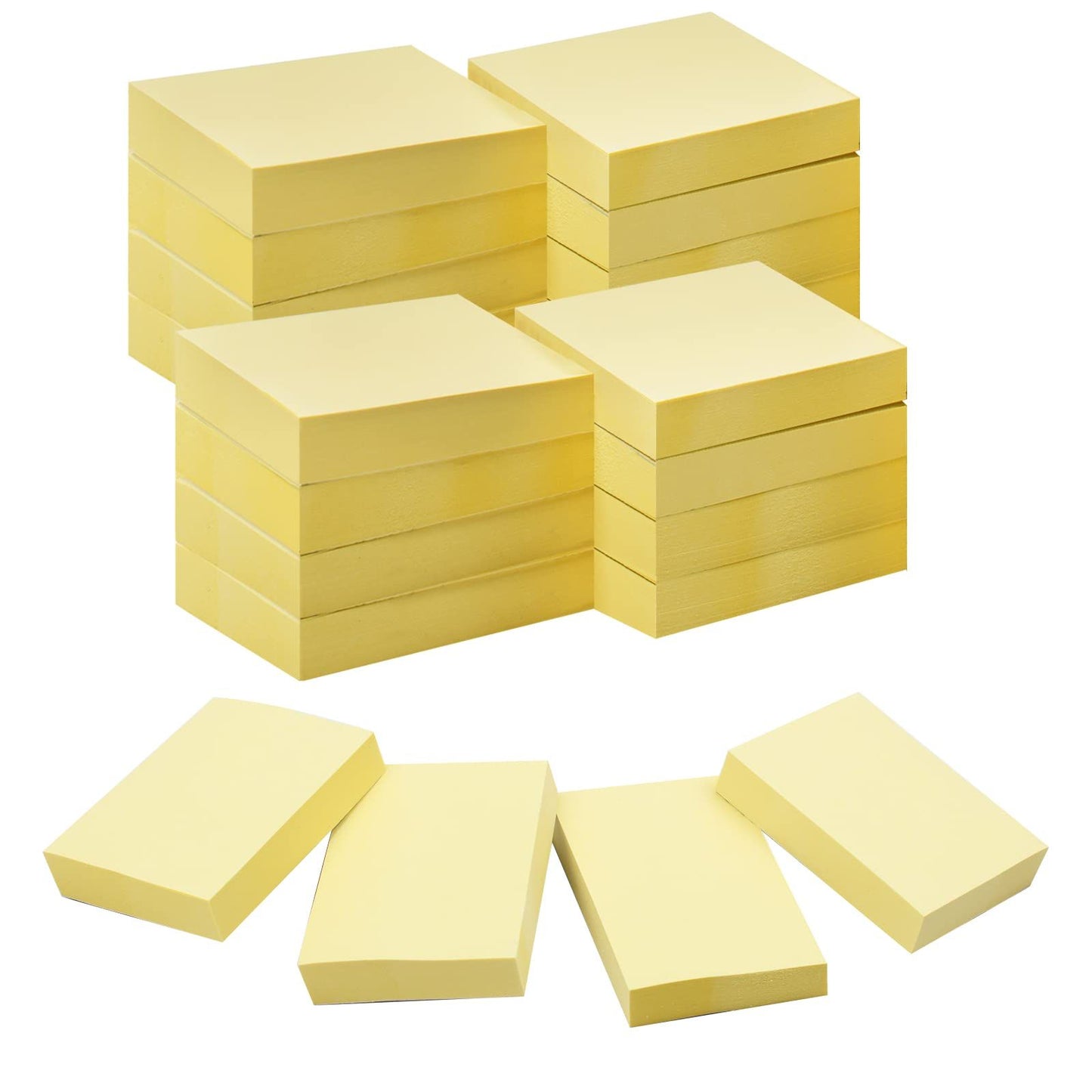 Yellow Sticky Notes 38x51 - 100 Sheets