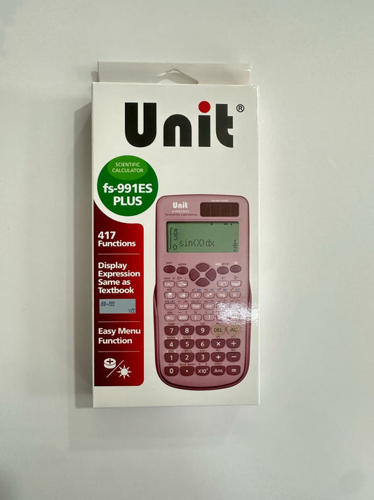 Unit Calculator - Pink, Grey, Blue