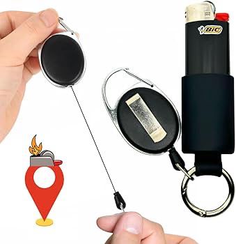Lighter Holder Case Clip Chain