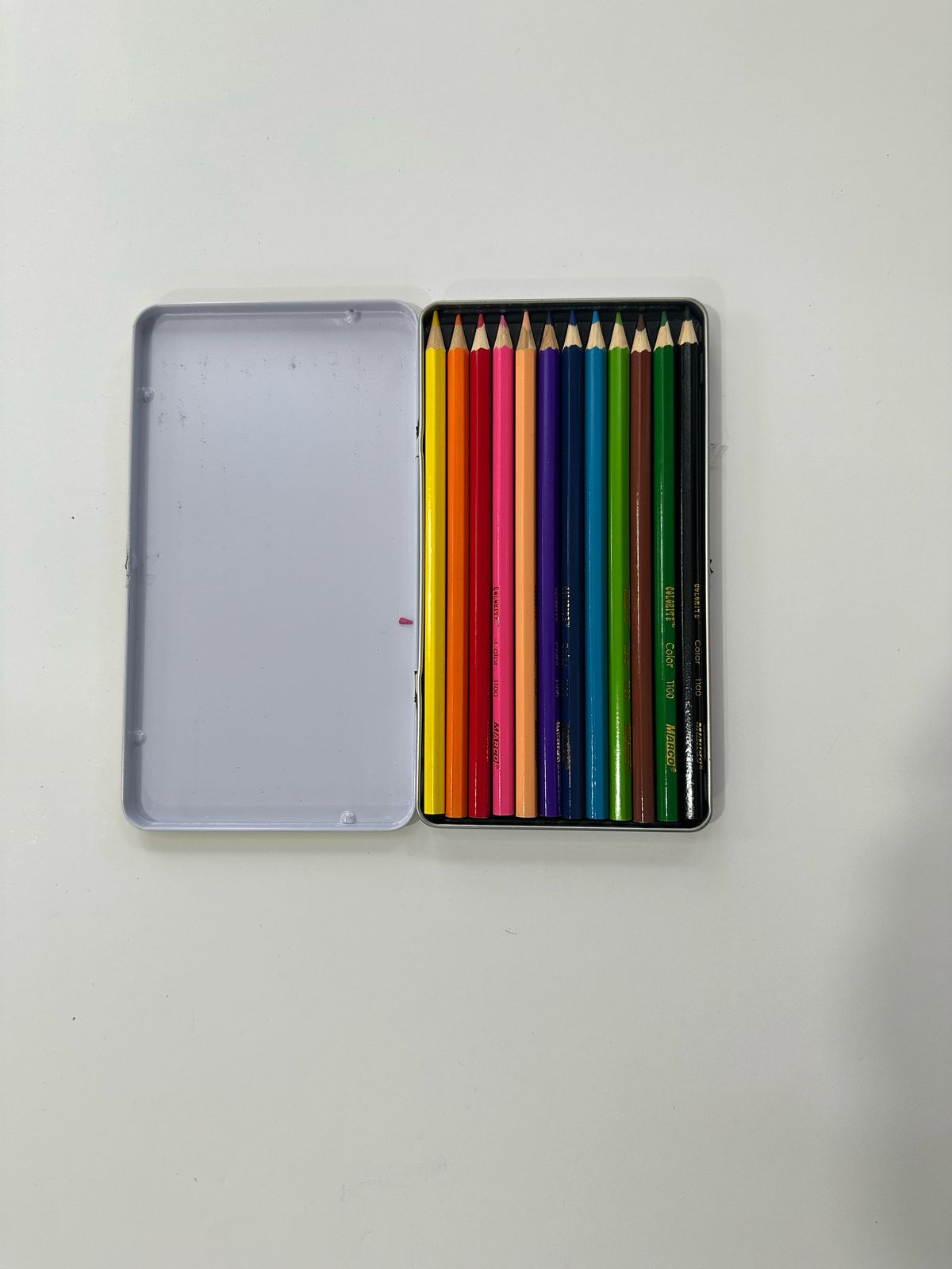 Marco Wooden Coloring Pencils - 12 Colors