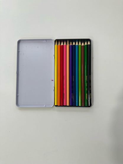 Marco Wooden Coloring Pencils - 12 Colors