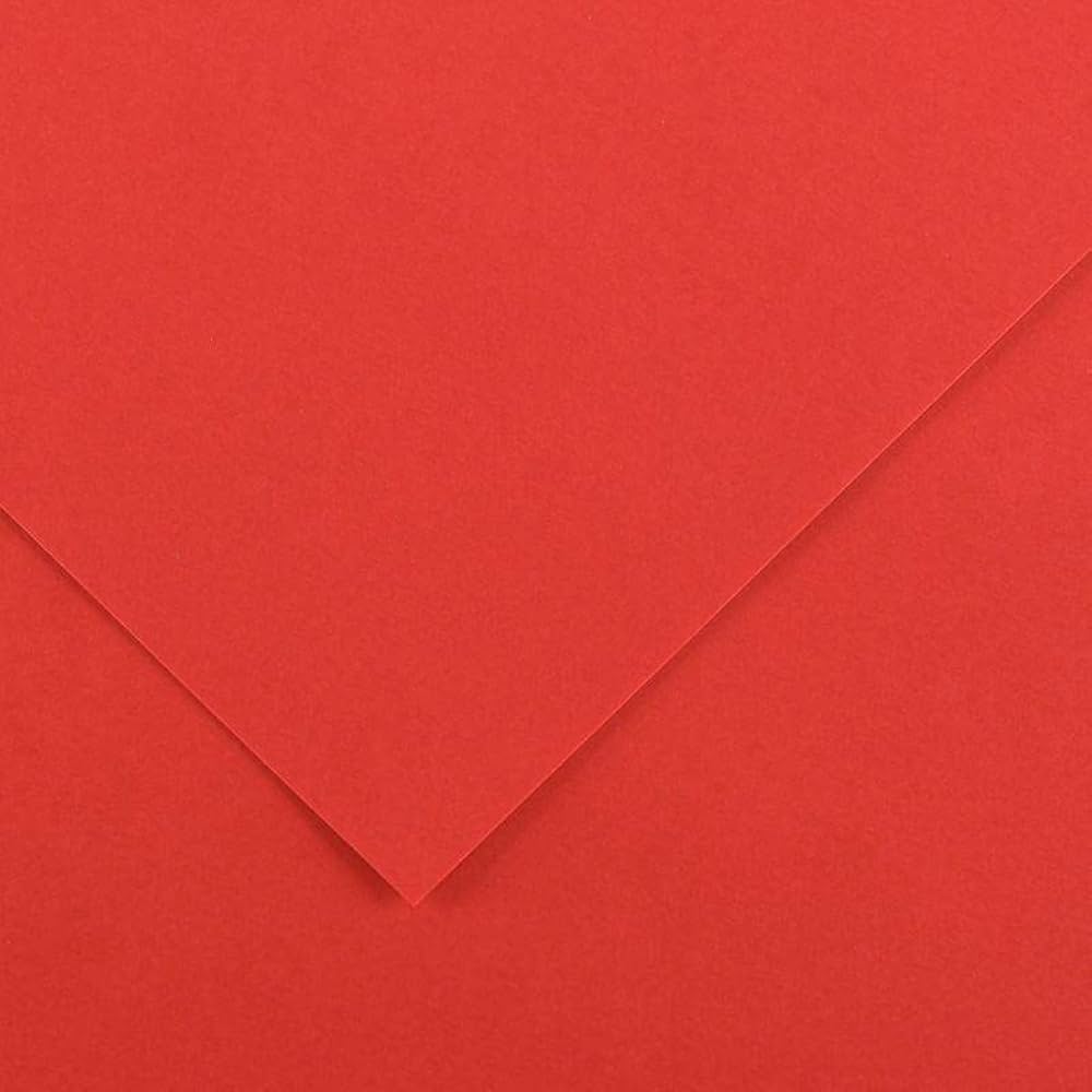 Canson Cardboard - 50x70, Dark Red, 727