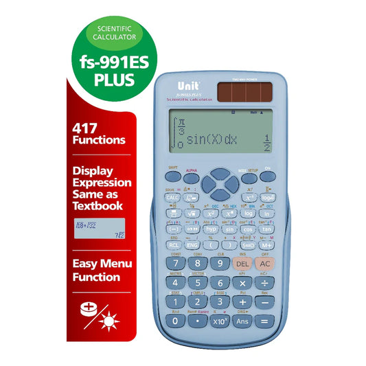 fs-991ES PLUS SCIENTIFIC CALCULATOR PINK BLUE