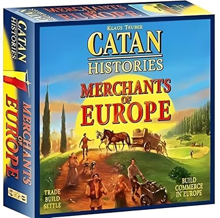 Catan Tickles Histories Merchants of Europe Strategy & War Board Game
