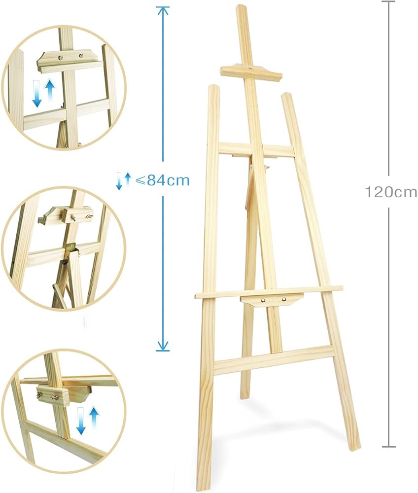 Wooden Chevalet 120 cm