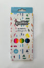 Graffiti Coloring Pencils - 12 Colors