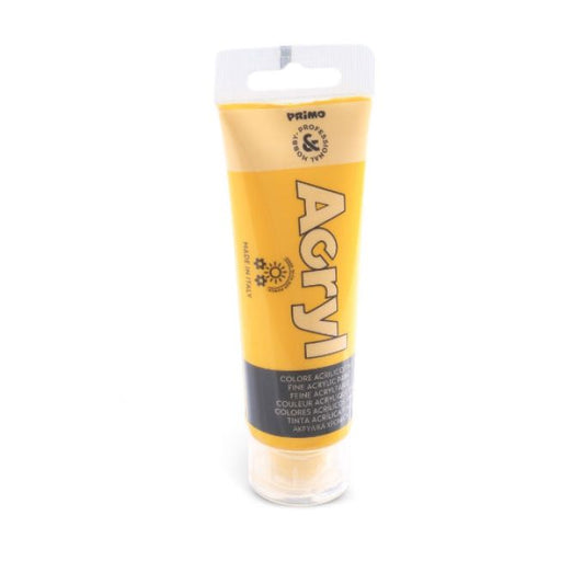 Primo Fine Acrylic Paint 75ml - Medium yellow - 220