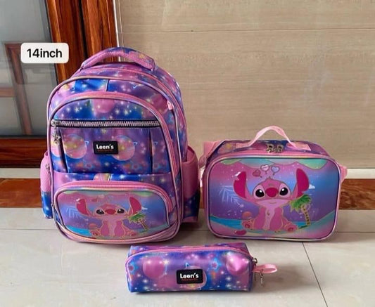 School Bag Lunch Bag Pencil Case