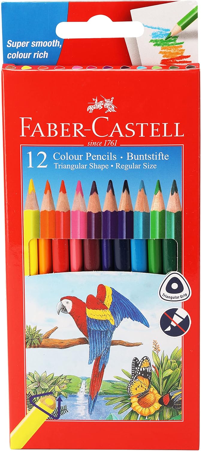 Faber-Castell Coloring Pencils - 12 Colors