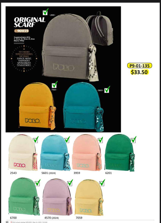 Polo School Bag