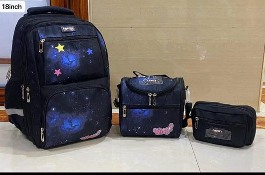 School Bag Lunch Bag Pencil Case