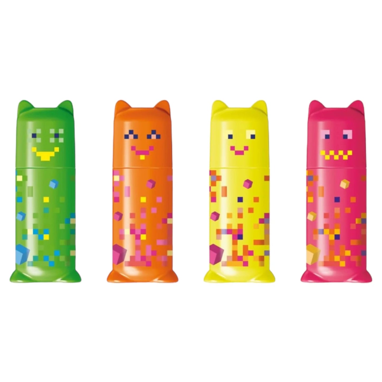 Maped Highlighter Mini Pocket - 4 colors, GR,YLW,PK,OR