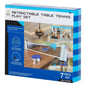 Retractable table tennis play set