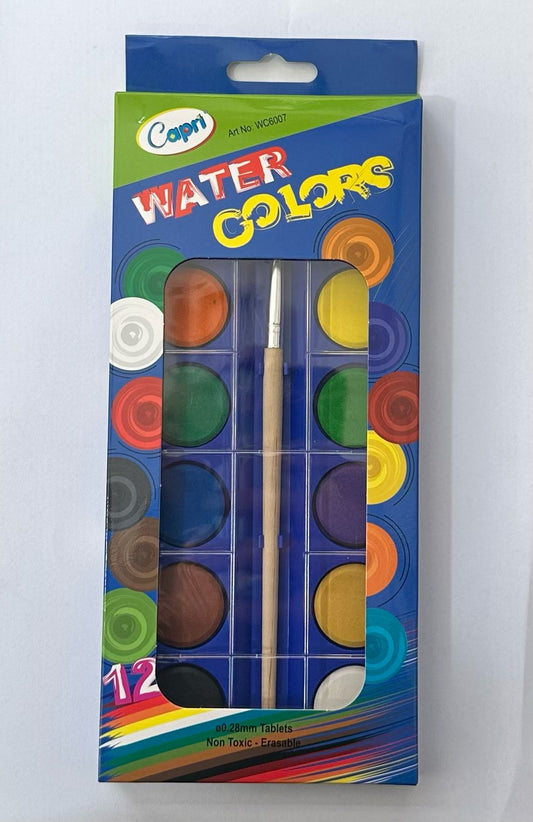 Capri Water Colors - 12 Colors