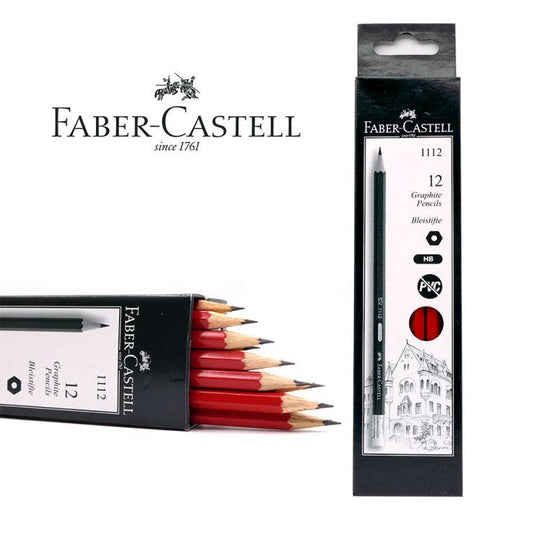 Faber-Castell Pencil HB - Red