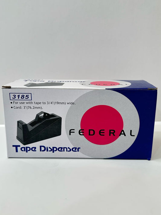 Federal Tape Dispenser - 3/4 tape 19mm wide, Cord 3"(76.2mm)