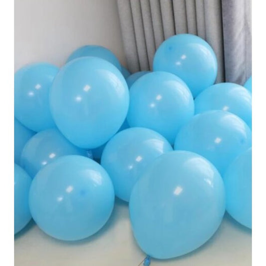 Balloons 100 pcs - Light Blue