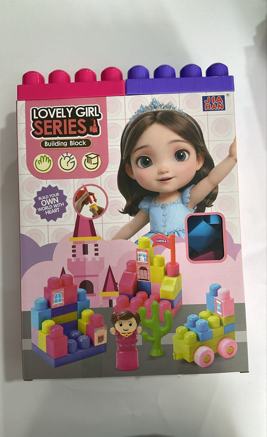 Lovely Girl Building Block
