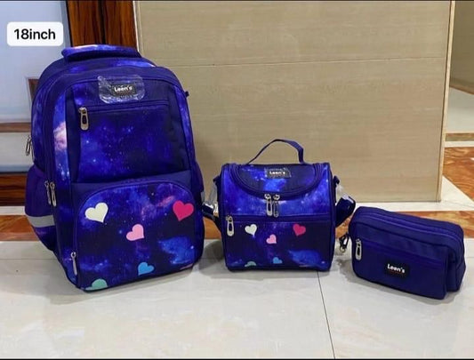 School Bag Lunch Bag Pencil Case