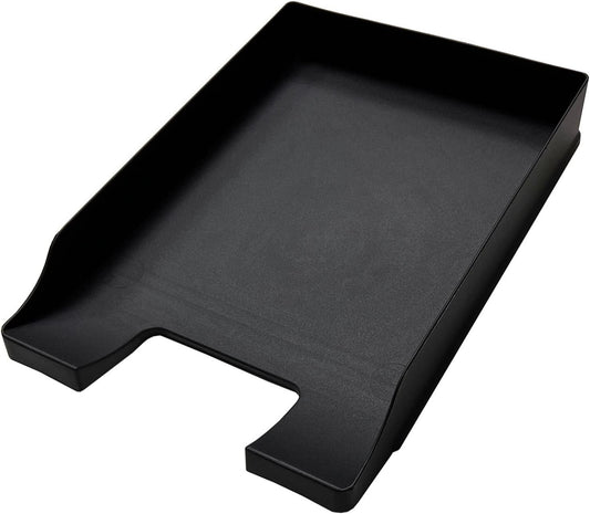 Black Organizer Stackable Desk Tray