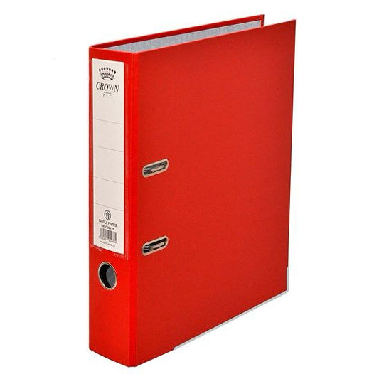 Crown Box File - Red, A4